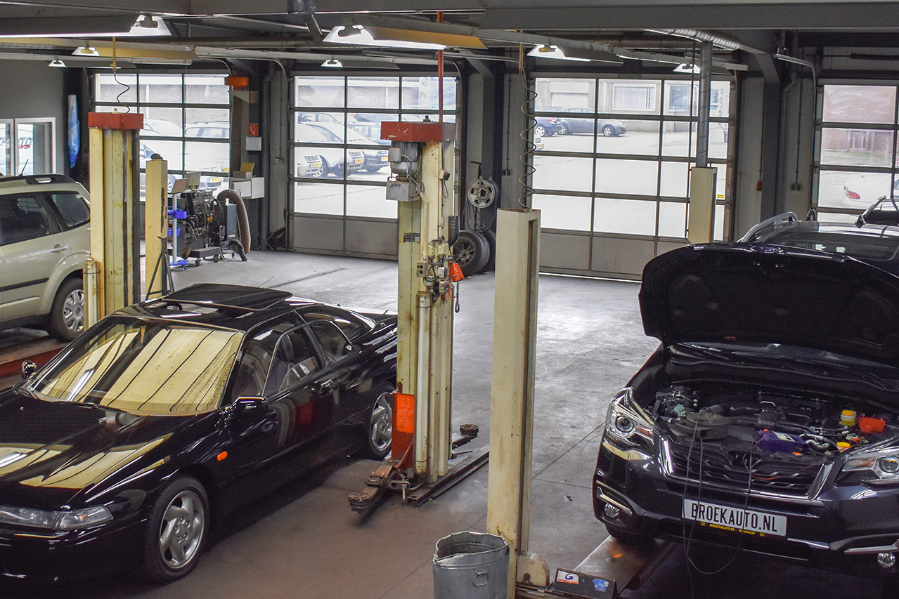 werkplaats garage Broekauto Waalwijk